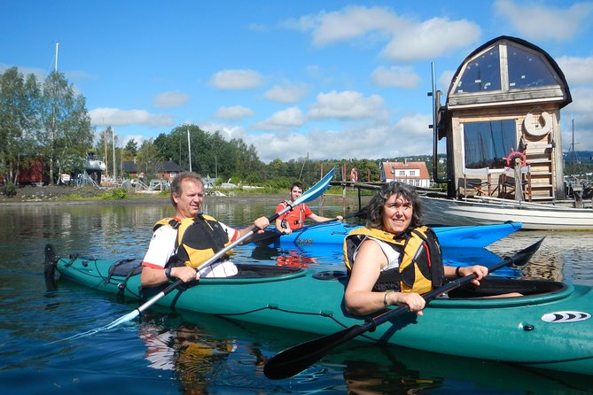 3- Hour Kayak Tour on the Oslofjord - Fornebu Modern Architecture and the Marina Houseboat World