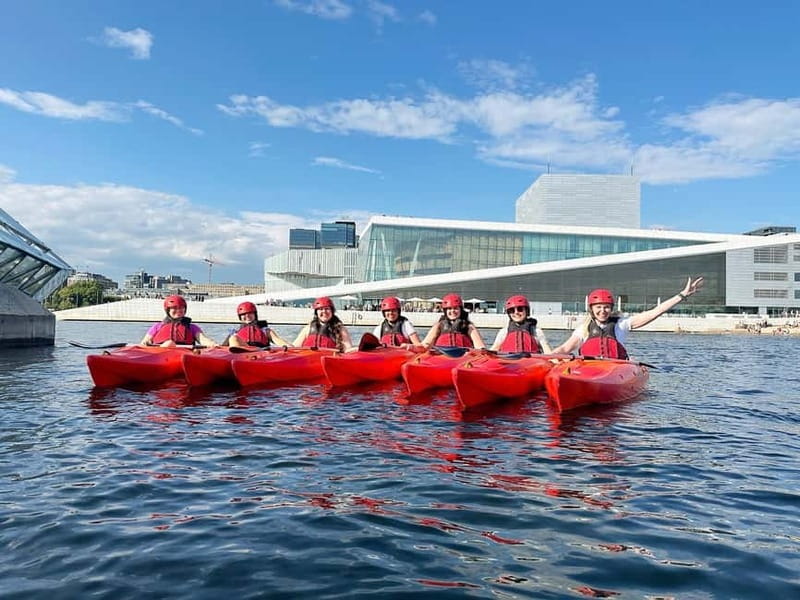 Akerselva River: Urban Paddling Adventure Kayak Tour - Oslofjord views near Munch: why the ending matters