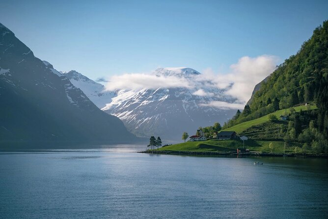 All About the Fjords in One Tour by Bus and Boat from Ålesund - Norangsdal Valley by Bus: Views, Water, and the 1908 Sunken Village Story