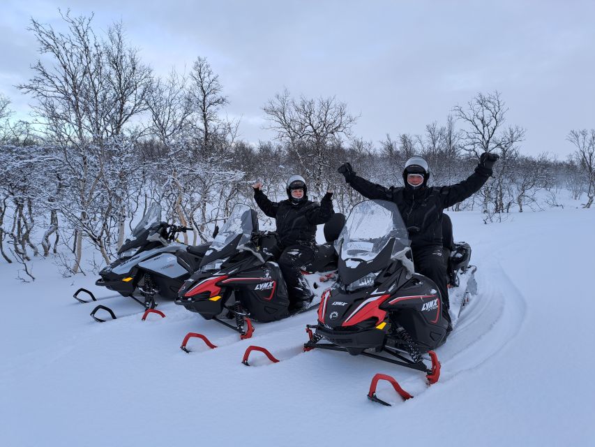 Alta: Guided Snowmobile Safari on Finnmarksvidda With Snacks - Learning to Drive Safely, Then Letting the Plateau Take Over