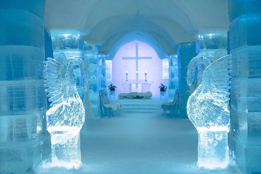 Alta: Igloo Ice Hotel and Hiking to the Frozen Waterfall. - Gargia Foss: what you’re really going to see on the frozen-waterfall hike