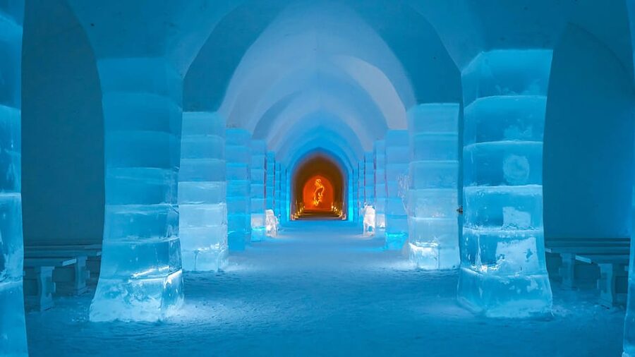 Alta: Igloo Ice Hotel and Hiking to the Frozen Waterfall. - The 5-hour flow: pickup, guide, hot drinks, and efficient time use