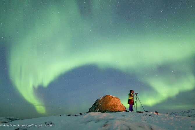 Aurora Adventure Tour with Creative Vacations - Tromsø after dark, with a real photo plan