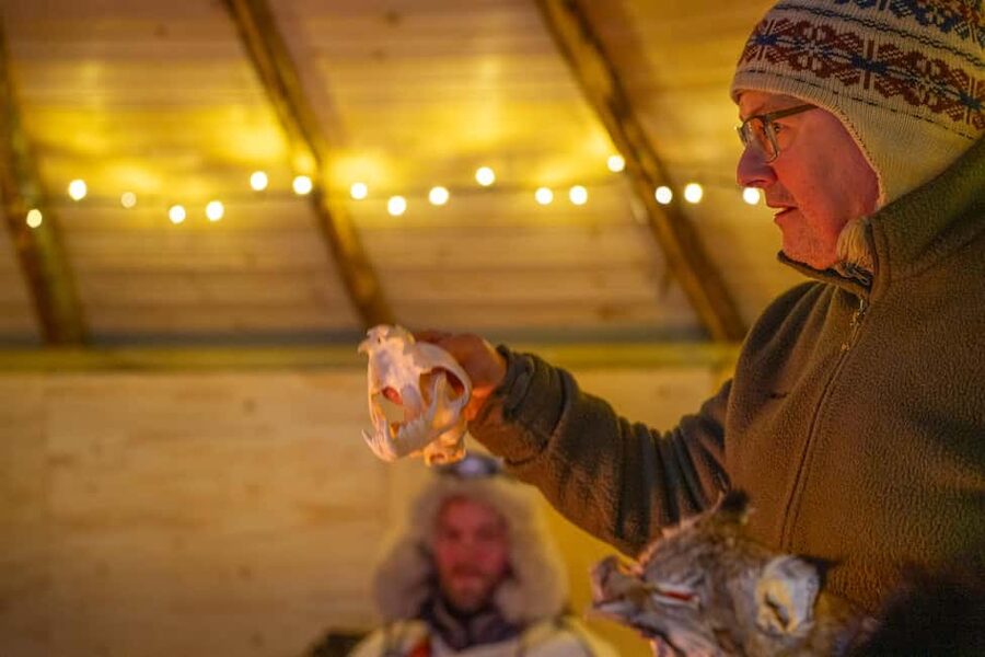 Balsfjord: Reindeer Sledding, Feeding & Sámi Culture - Lunch on the ranch and warm comfort in winter