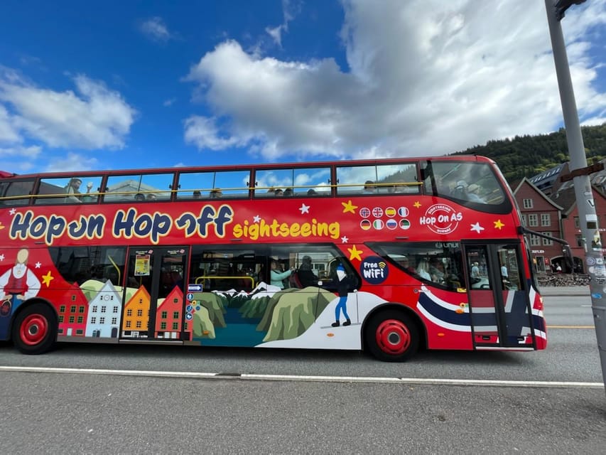 Bergen: 24-Hour Hop-On, Hop-Off Bus Ticket GrayLine - Key points at a glance