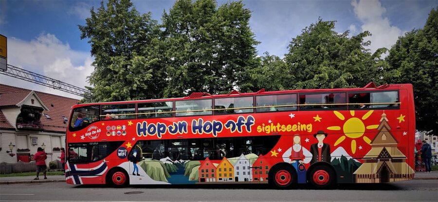 Bergen: 24-Hour Hop-On, Hop-Off Bus Ticket GrayLine - Wi-Fi, audio guide, and driver updates: the comfort factor