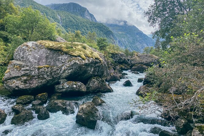 Bergen Day Tour to National Park Folgefonna and Glacier Lake - Guides like Sam, Alexa, Froven, Irini, and Salomé make the ride click