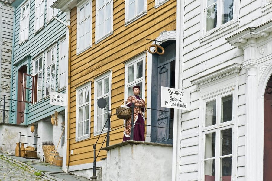 Bergen: Guided Car Tour with Old Bergen Museum & Fantoft … - Nordnes peninsula and the big green view you can actually enjoy