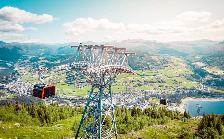 Bergen: Hardangerfjord, Voss Gondola & 3 Great Waterfalls - Fossli viewpoint and Vøringsfossen, Norway’s most famous waterfall moment
