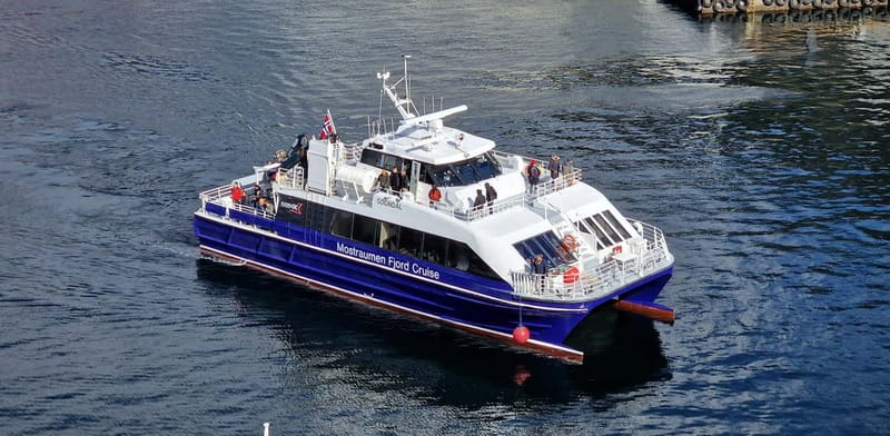 Bergen: Mostraumen Fjord Cruise - with Local Tour Guides - From Strandkaien 13 to the water: what the small-group format does for you