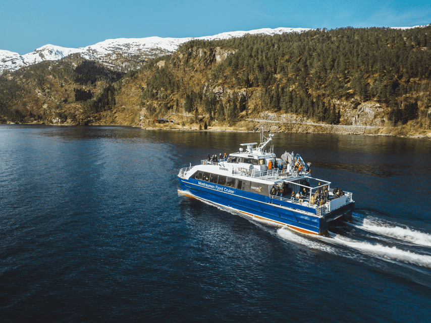 Bergen: Mostraumen Fjord Cruise - with Local Tour Guides - Food, drinks, and onboard comfort: what costs extra and what doesn’t