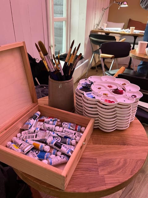 Bergen: paint Norwegian landscape with watercolor - Turning your ideas into a finish you can take home
