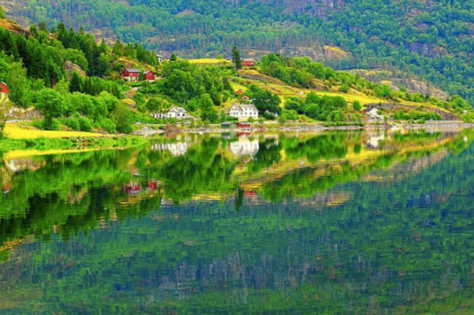 Bergen to Flam "The King of Fjords" One-Way or Round-Trip Cruise Ticket - Sognefjord from the water: the real reason this cruise works