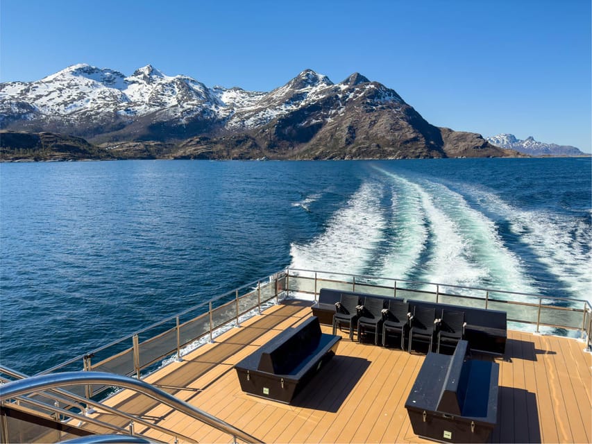 Bodø: Beiar Fjord & Saltstraument Cruise - The 4-hour flow: from Brim Explorer base to two fjord highlights