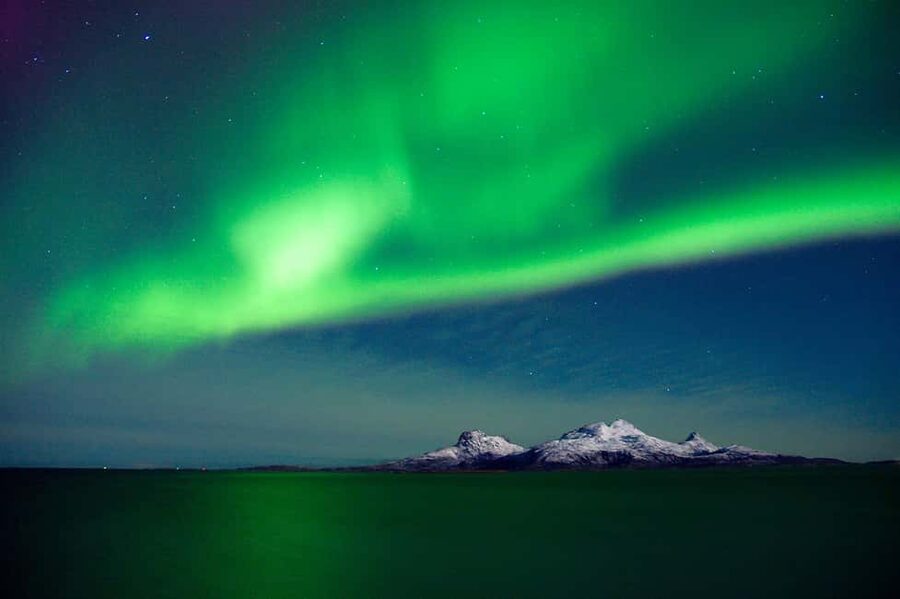 Bodø: Northern Lights safari - If you see little northern lights, you still get a real night out there