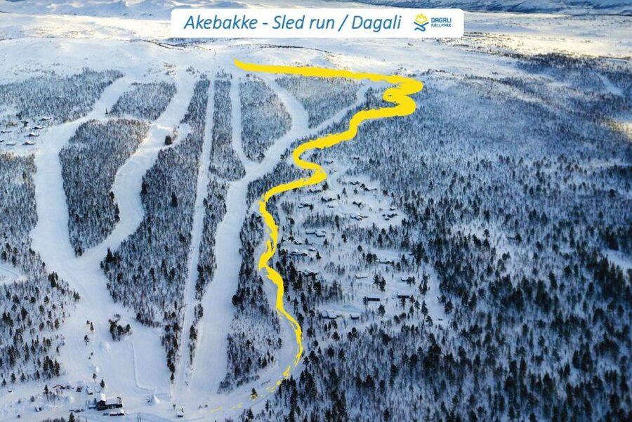 Dagali: 2-Hour Racing Toboggan Adventure - How your 2 hours likely plays out on the ski lift and track