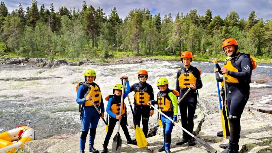 Dagali: Family Rafting Adventure - Dagali Fjellpark Check-In: Safety First, Then Wetsuits and Neoprene Shoes