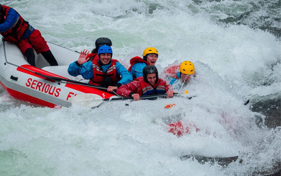 Dagali/Geilo: Wild Viking white water rafting - level 3 - Morning at Raftingsenter Serious Fun: gear up and get your head right