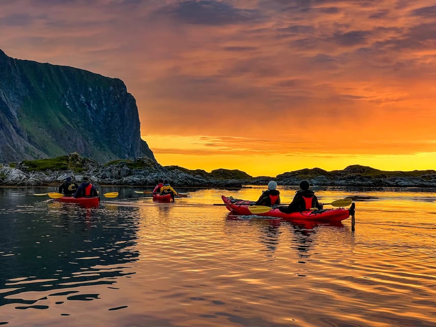 Eggum: Lofoten Islands Midnight Sun Kayak Tour - The midnight sun moment, and why timing matters