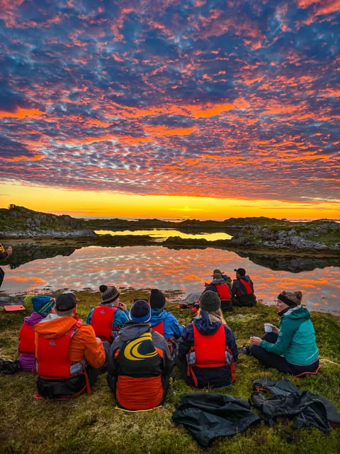 Eggum: Lofoten Islands Midnight Sun Kayak Tour - The island stop: tea, snacks, and stories of Lofoten life