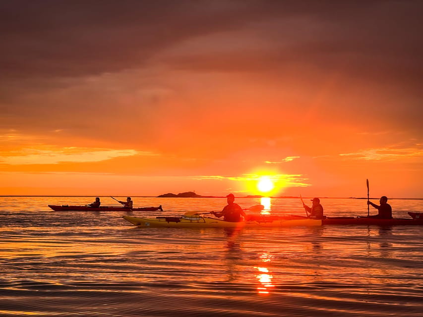 Eggum: Lofoten Islands Midnight Sun Kayak Tour - First time kayaking? You will still be fine