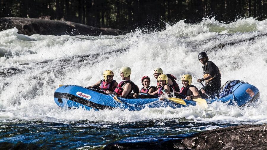 Evje: White Water Rafting Trip on Norway's Warmest Rivers - The bus ride and the first real look at the river