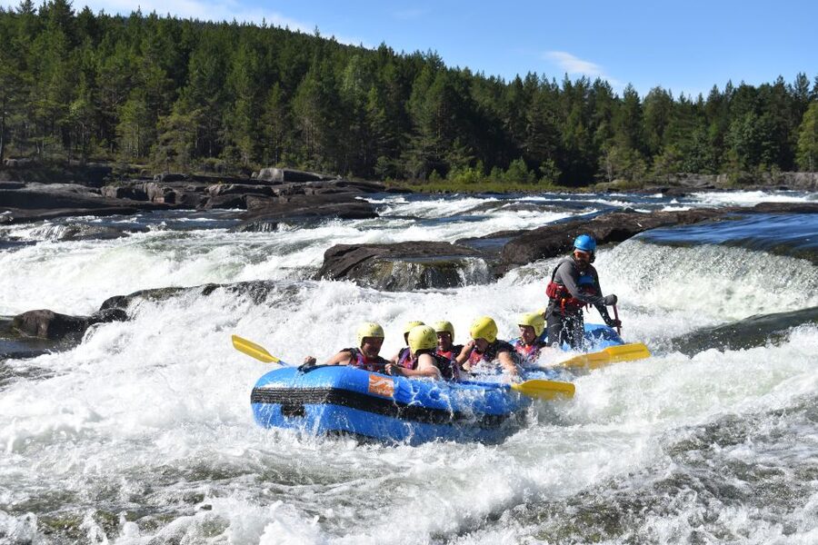 Evje: White Water Rafting Trip on Norway's Warmest Rivers - Forest, mountains, and the feeling of being out in Norway