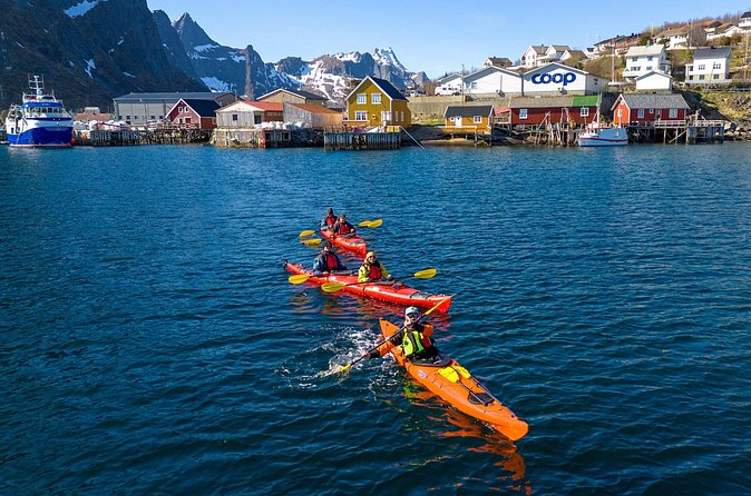 Explore Reinefjord by kayak (3 hours) - Reine Bay and village views you do not get from land