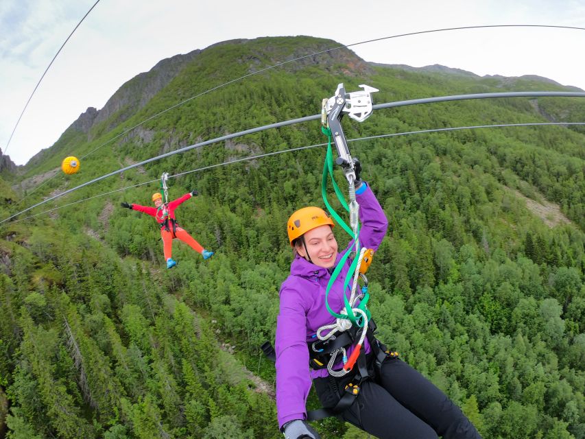 Feel the adrenaline in Mosjøen Zipline - The 70-metre perch and the view drop over the Vefsna river