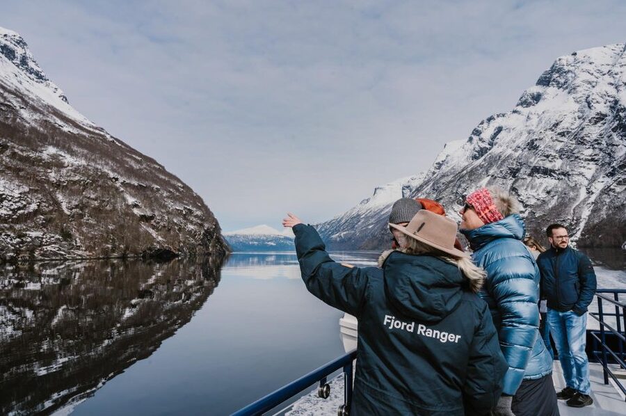 From Ålesund: Winter Fjord Cruise to Geirangerfjord - Norwegian Fjord Centre: Where the Story Gets Hands-On
