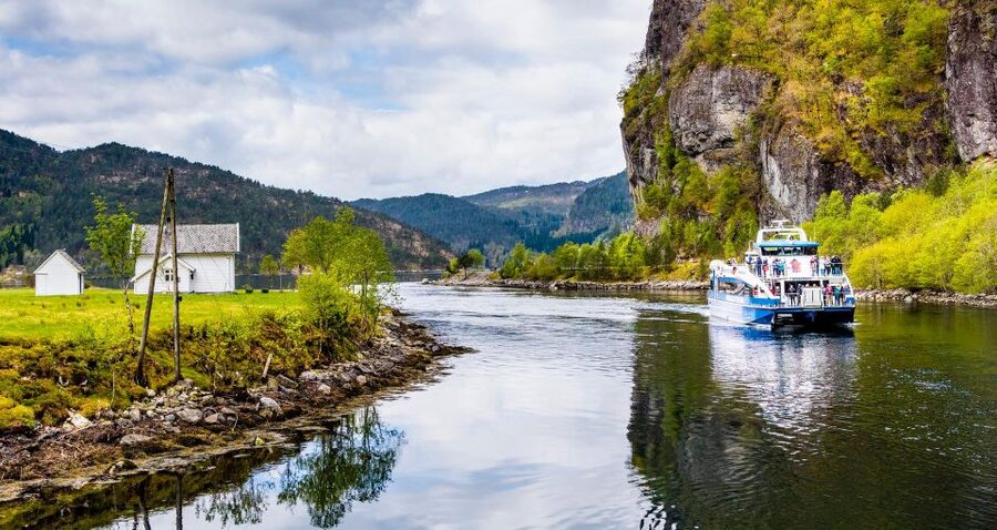 From Bergen: The Original Fjord Cruise to Mostraumen - Mostraumen strait: the narrow-water thrill people remember