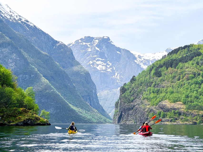 From Flåm: Nærøyfjord 3 Day Kayaking and Camping Tour - Day 3: a final paddle, one last look from the water, then you head back