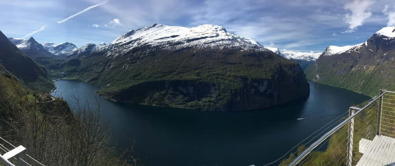 From Hellesylt: Geiranger Highlights Tour with Photo Stops - Flydalsjuvet viewpoint: wild beauty, quick stop, big mood