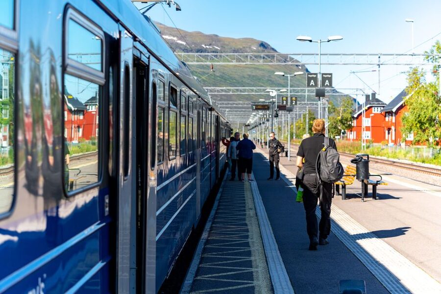 From Narvik: Roundtrip Arctic Train Ride on Ofoten Railway - Stops and photo moments: when the train slows down for you