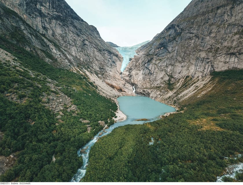 From Olden: Briksdal Glacier Guided Hiking Shore Excursion - The hike to Briksdalsbreen: what the 45 to 60 minute climb feels like