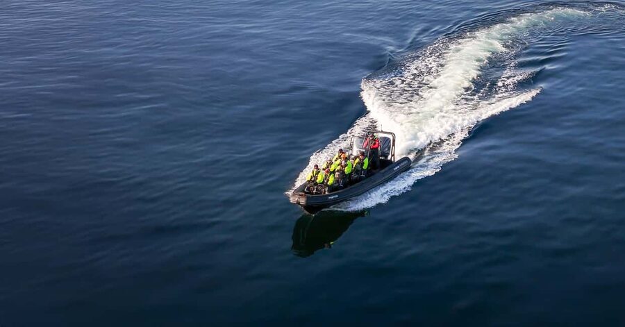 From Stavanger: Lysefjord RIB Boat Tour with Boathouse Visit - Entering Stavanger’s 400-year-old sea house at Strandkaien 34