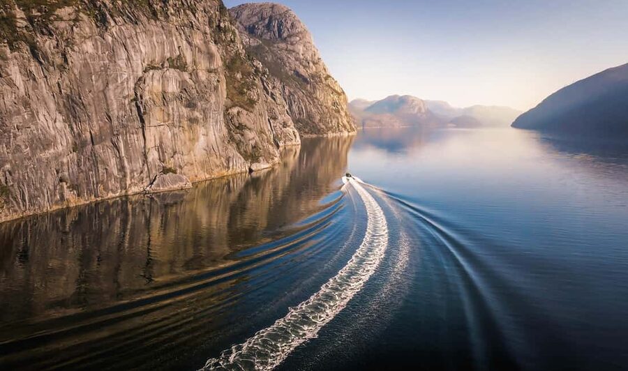 From Stavanger: Lysefjord RIB Boat Tour with Boathouse Visit - RIB ride basics: wind in your hair, plus serious safety gear