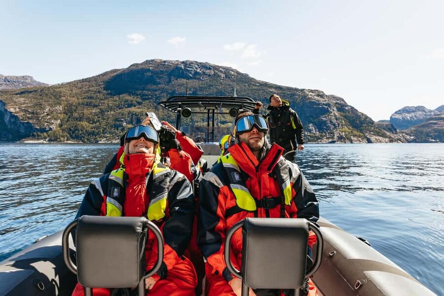 From Stavanger: Lysefjorden & Pulpit Rock RIB Boat Tour - Front-row fjord thrills from Stavanger