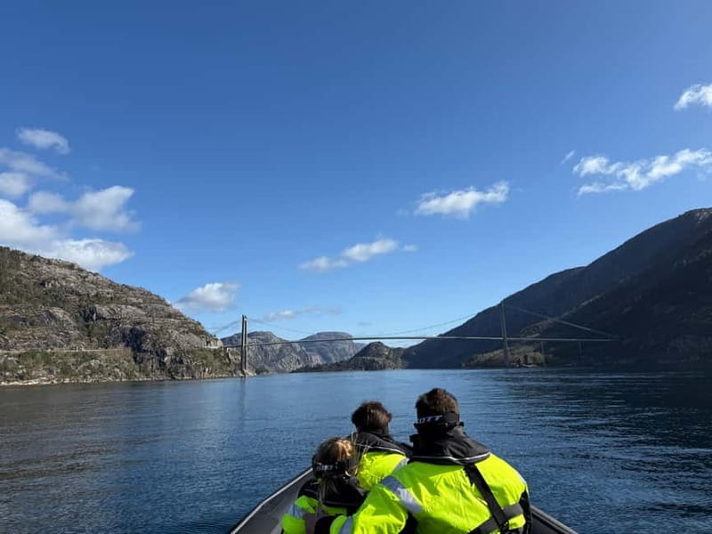 From Stavanger: Lysefjorden & Pulpit Rock Safari by RIB - Key points before you go