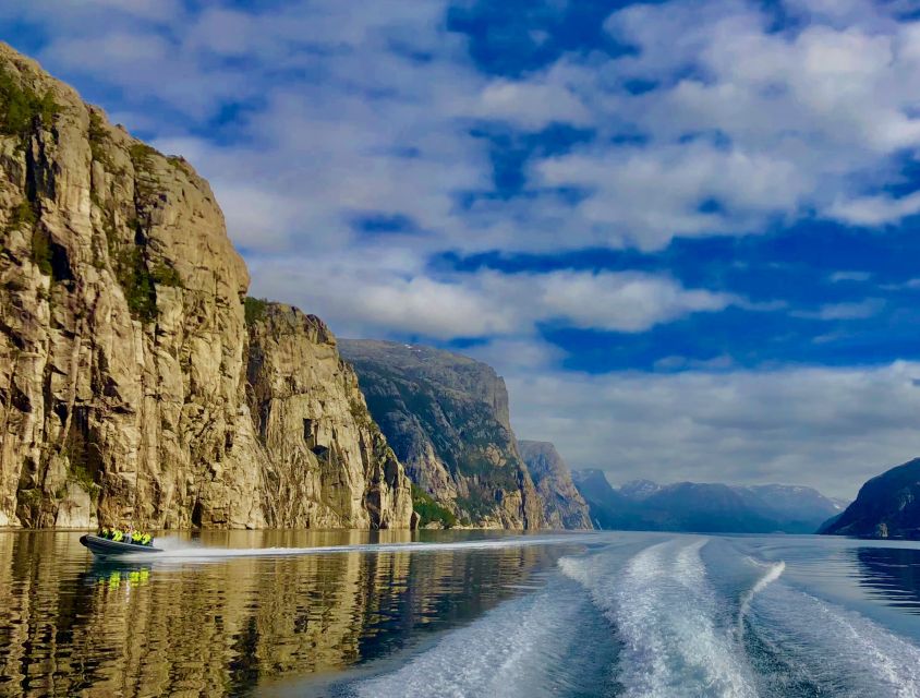 From Stavanger: RIB Tour to Lysefjord - Wildlife spotting and water refills: small moments that feel like real Norway