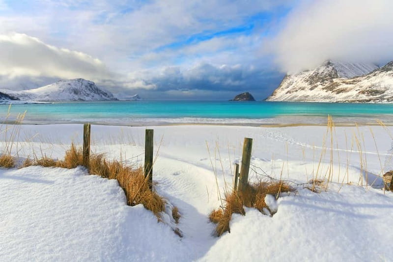 From Svolvaer: 2-Day Lofoten Highlights Photo Tour - Tour Day 2: North Lofoten from Gimsøy Church to Haukland Beach, Vågan Church, and Henningsvær