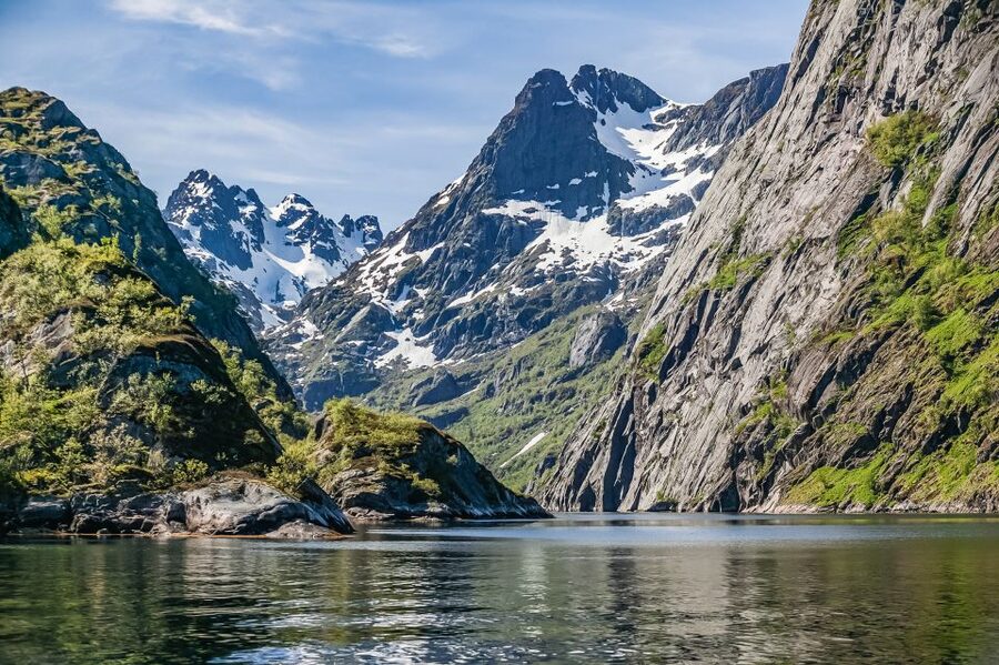 From Svolvær: Lofoten Islands Silent Trollfjord Cruise - Under the Surface: The Sub-Water Drone Moment