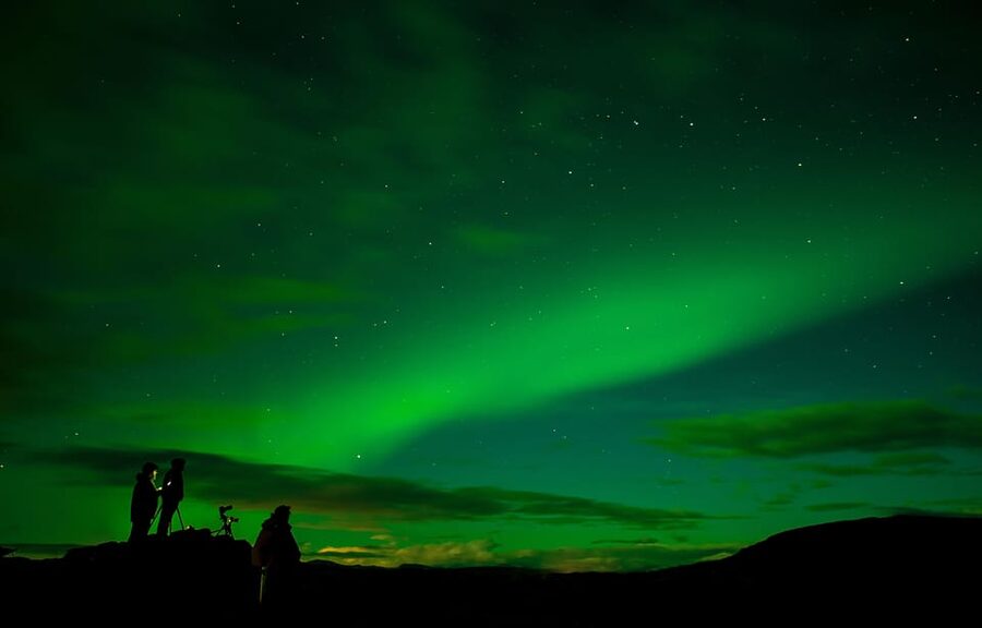 From Tromsø: Aurora Snowshoe Hike - Tromsø at Night, Aurora by Design: Why Snowshoeing Works So Well