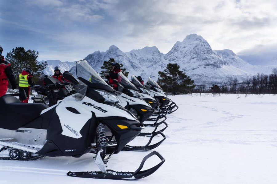 From Tromso: Eco Luxury Snowmobile Adventure to Lyngen Alps - Food and warmth at the cabin: lunch around an open fire