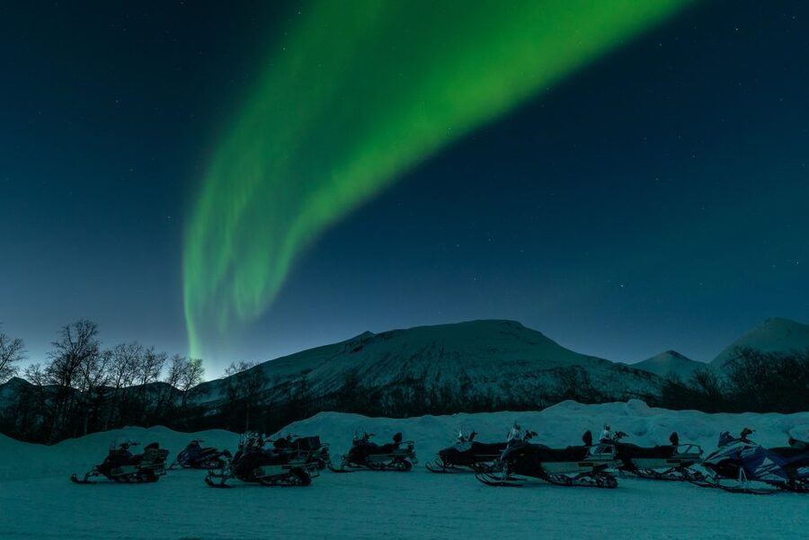 From Tromsø: Evening Snowmobiling Tour at Camp Tamok - Tromsø pick-up, the long ride to Tamok, and what 7 hours really feels like