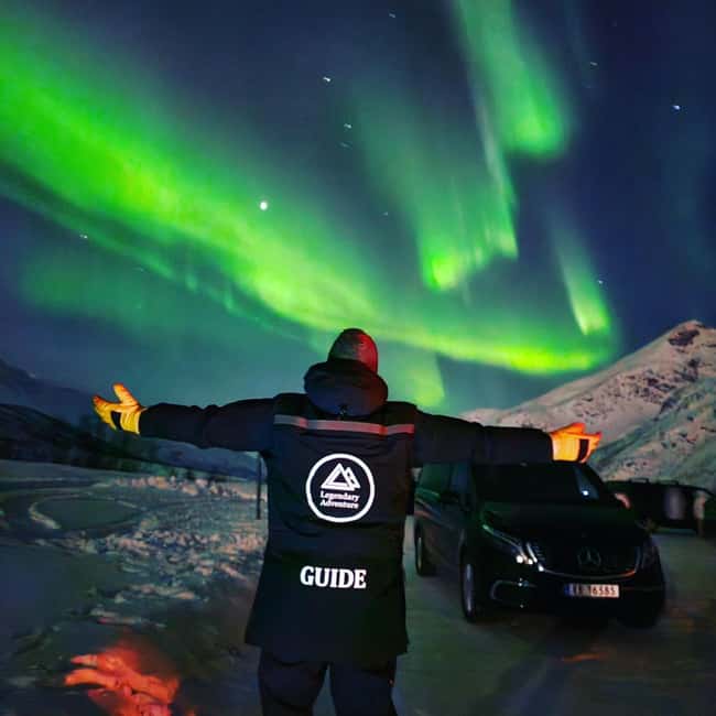From Tromsø: Northern Lights Chase - The 6-hour rhythm: rides, secret stops, and camp time