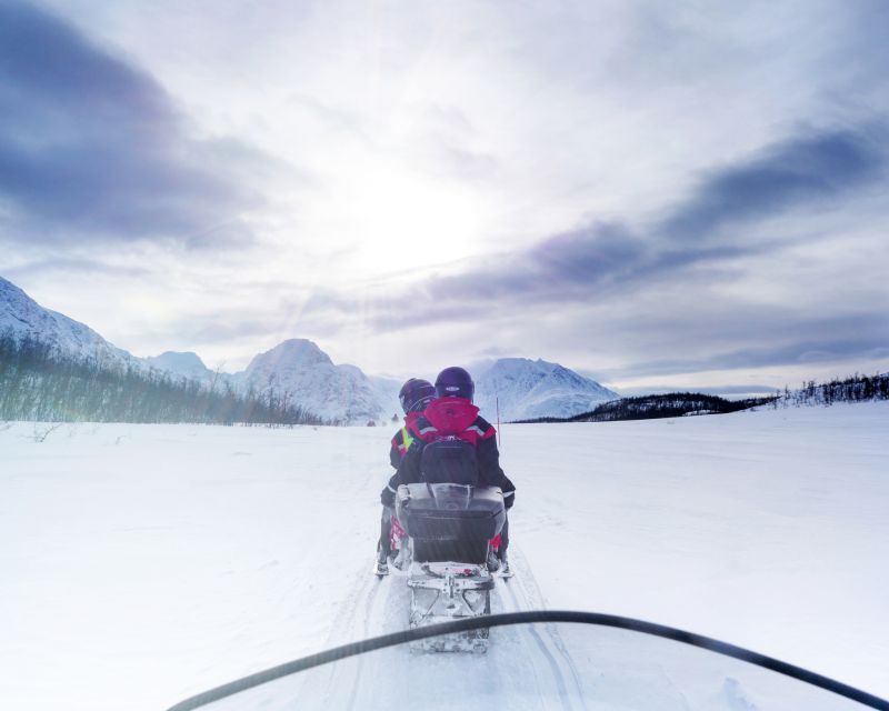 From Tromsø: Snowmobile Safari in the Lyngen Alps - Svensby to Camp Troll: the handoff that keeps things simple