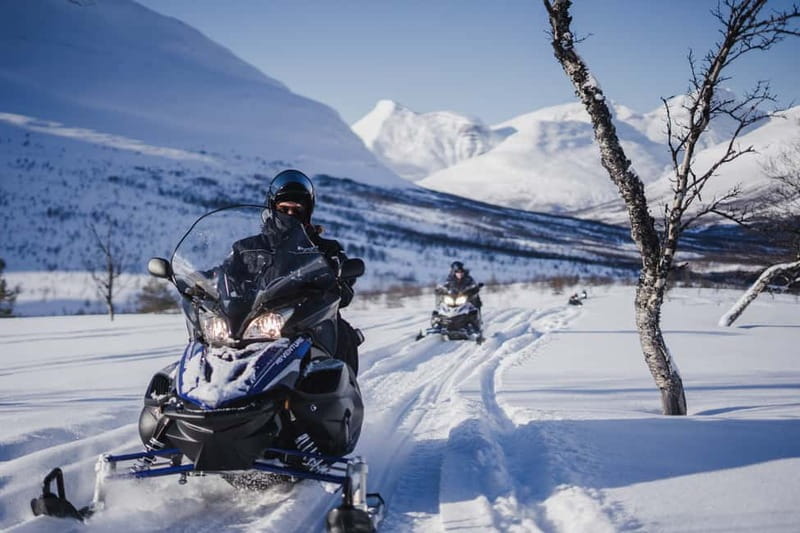 From Tromsø: Snowmobiling at Camp Tamok & Snow Park Visit - Tromsø to Camp Tamok: the bus ride that turns into Arctic anticipation