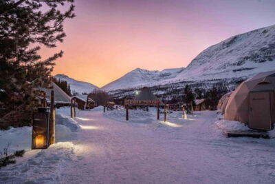 Snowmobiling at Camp Tamok & Snow Park Visit