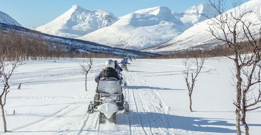 From Tromsø: Snowmobiling Tour at Camp Tamok - A Tromsø snowmobile day that feels like more than a ride